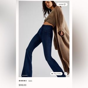 Free people jayde flare  jeans